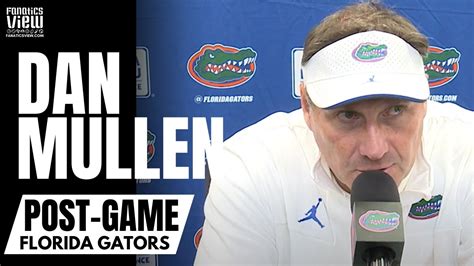 Dan Mullen Reacts To Florida Gators Loss Vs Georgia Bulldogs Its On