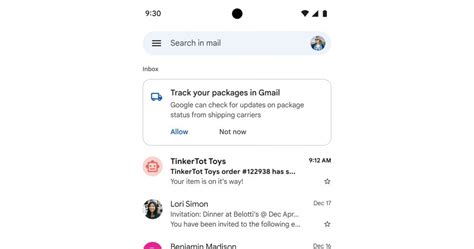 Gmail Will Directly Track Your Packages Straight To The Inbox