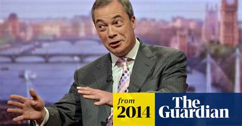 Nigel Farage Entitled To Take Part In Tv Election Debates Says Ed Miliband Leaders Debates