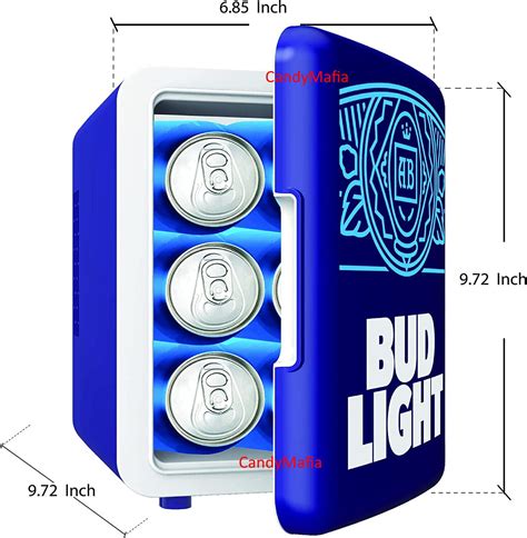 Bud Light 6 Can Mini Fridge For Bud Light