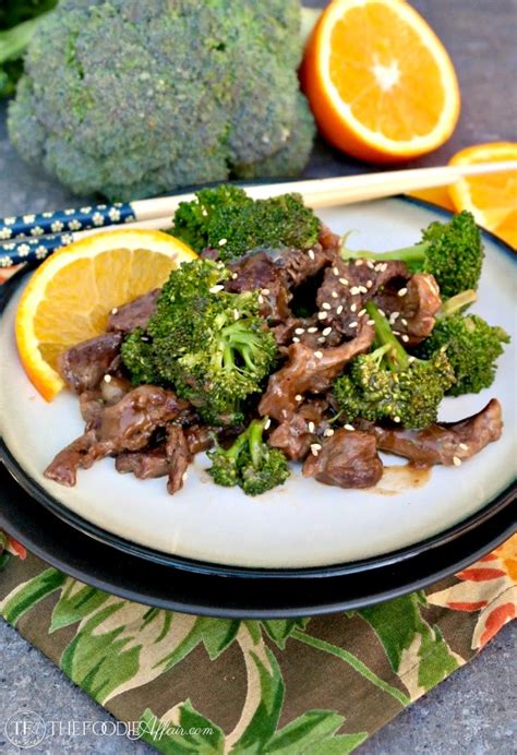 Beef And Broccoli Stir Fry With Fresh Orange Juice 30 Minute Meal