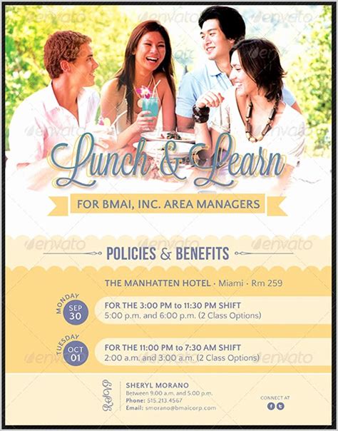 Lunch And Learn Invitation Template Fresh 17 Business Meeting