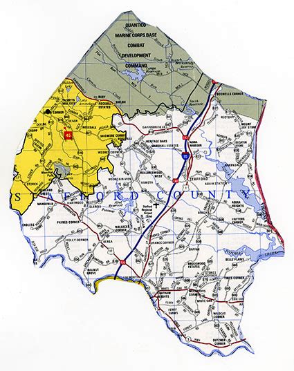 Stafford County Map