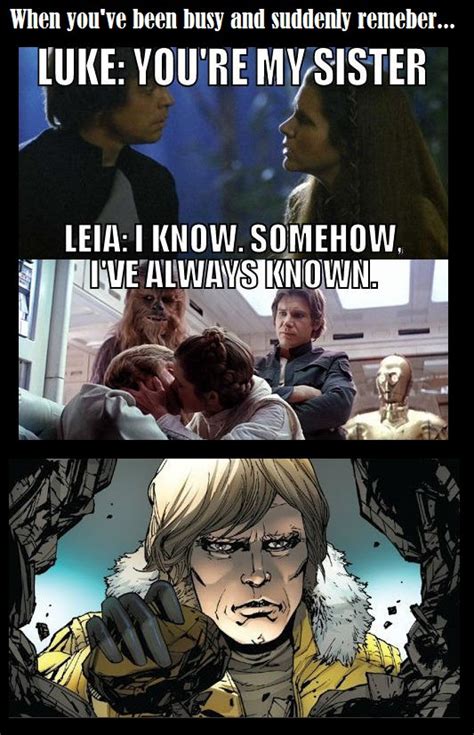 How Did The Incestuous Story Of Luke And Leia End Up In Star Wars Quora
