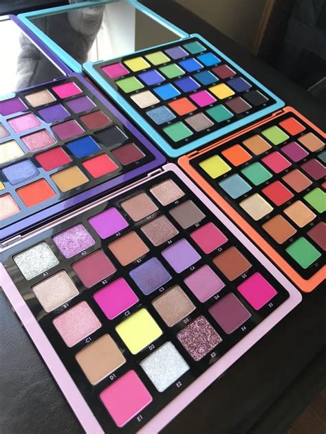 By Request Comparing Similar Shades Across Abh Norvina 1 4 Palettes