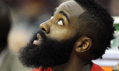 You Have Never Seen James Hardens Beard Look Like This Before For