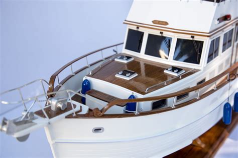 Grand Banks 42 Classic Historic Marine Model Boat Builders Maurititus