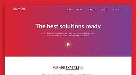Best Free Responsive CSS Website Templates For Building Your Website
