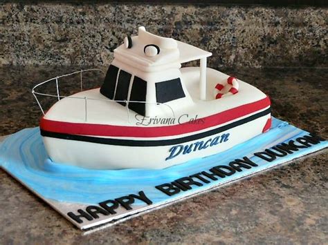 Boat Cake Boat Cake Lake Cake Sailboat Cake