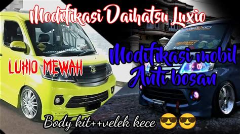 Modifikasi Luxio YouTube