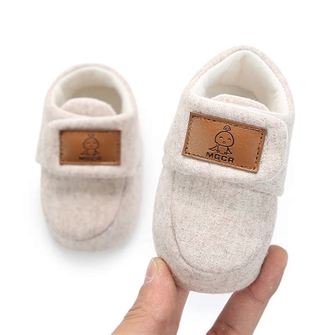 Child Infant Slippers Toddler Baby Boy Girl Knit Crib Shoes Cute