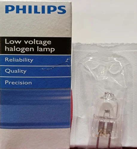 Low Voltage Reflector And Non Reflector Lamp Philips 6v 10w 6605 G4