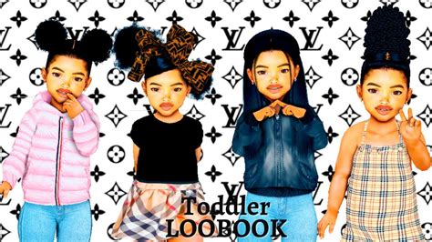 💅🏾sims 4 Cas Toddler Lookbook Cc Folder Cc Folder And Sim Download