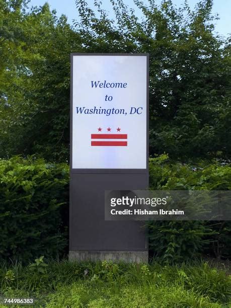 Washington Welcome Sign Photos And Premium High Res Pictures Getty Images