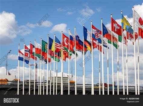 Flags World Waving Image And Photo Free Trial Bigstock