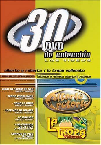 30 Dvd De Coleccion Alberto Y Robertola Tropa Vallenata