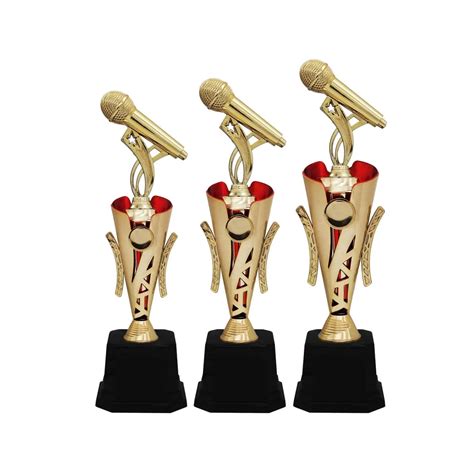 Quality Ctac4197 Acrylic Microphone Trophy At Clazz Trophy Malaysia