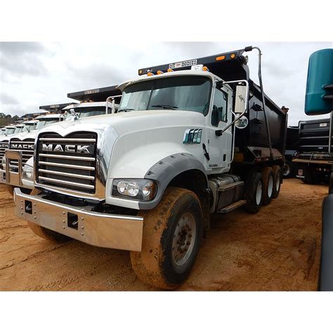 2016 Mack Gu713 Dump Truck Jm Wood Auction Company Inc