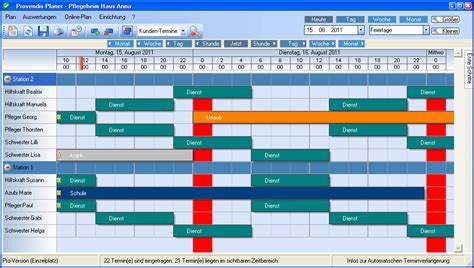 Download simple project plan templates in excel, word and pdf formats. Gestaltung von Dienstplänen - Provendis Software