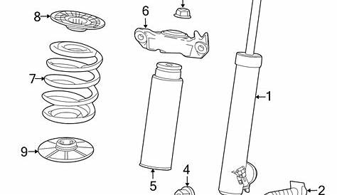 2006 chevy malibu rear suspension diagram