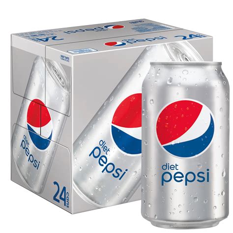 Buy Diet Pepsi Cola Soda Pop 12 Fl Oz 24 Pack Cans Online In India