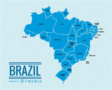 Administrative Map Of Brazil Brazil Administrative Map Vidianicom Images