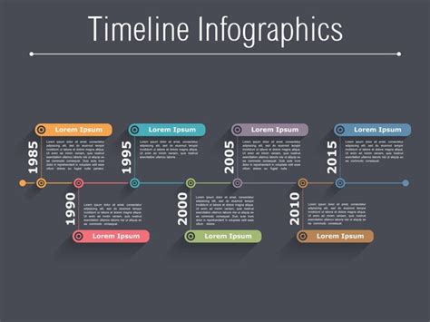 Premium Vector Timeline Infographics