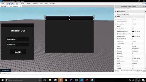How To Make A Roblox Exploit Gui Part Youtube