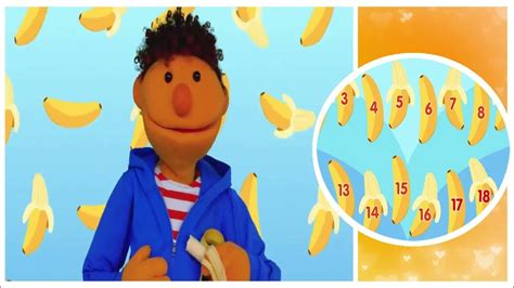 Counting Bananas Featuring The Super Simple Puppets Kids Counting