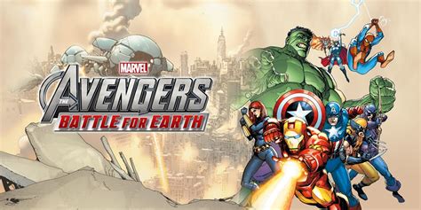 Marvel Avengers Battle For Earth Wii U Games Nintendo