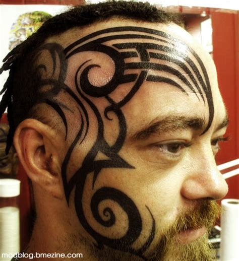 Facial Tattoos By Tattoo Joe Bme Tattoo Piercing And Body Modification Newsbme Tattoo