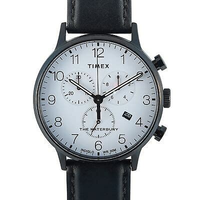 Timex Waterbury Classic Chronograph Mm Watch Tw R
