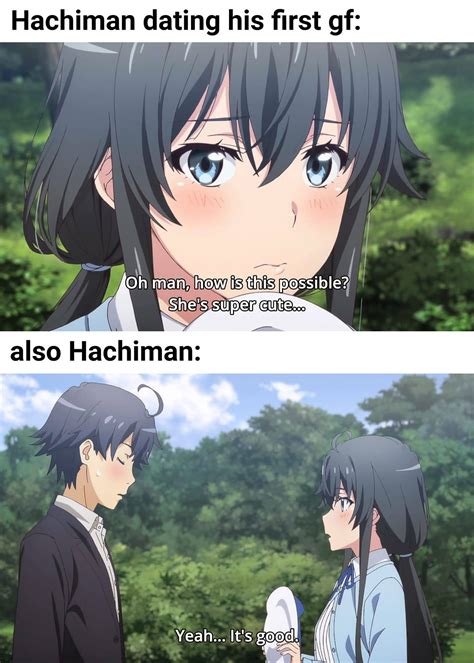 Anime Corner Hikigaya Hachiman In A Nutshell 💯