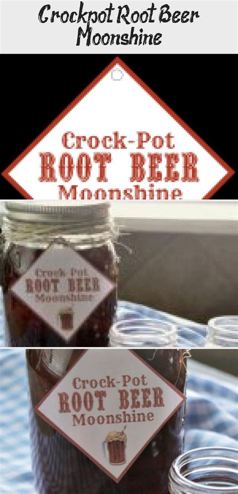 Pick your poison, and it's the same. Crock-pot Root Beer Moonshine in 2020 (With images ...