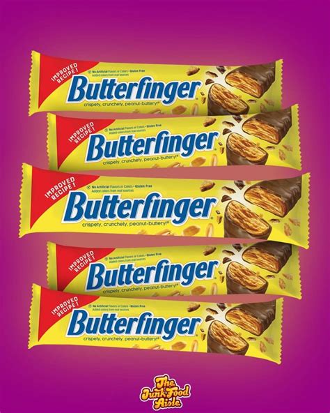 Butterfinger Is Getting An Improved Recipe In 2019 The Junk Food Aisle