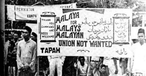 Diisytiharkan oleh british pada 1 april 1946 2. Pembubaran Malayan Union - PeKhabar