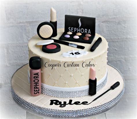 Every custom creation is prepared with fresh ingredients, sure to satisfy even the most discerning sugar lovers. Makeup Cake - CakeCentral.com
