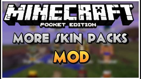 13 New Skin Packs In Mcpe More And Xbox Skin Packs Mod Review