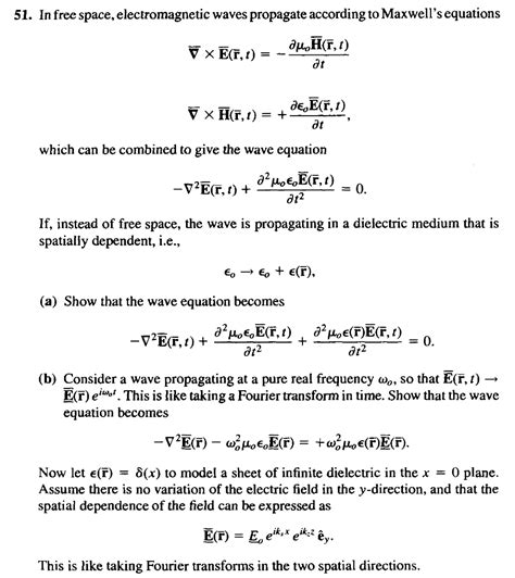 Electromagnetic Wave Equation In Free Space - Tessshebaylo