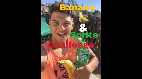 Banana And Sprite Challenge Vomit Alert Youtube