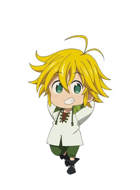 Meliodas Meliodafu Nanatsu No Taizai Sete Pecados Capitas Chibi