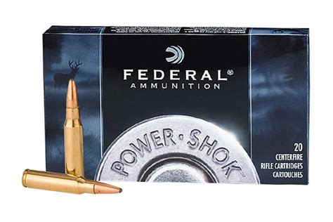 Federal 6mm Remington 80 Gr Soft Point Power Shok 20box Vance Outdoors