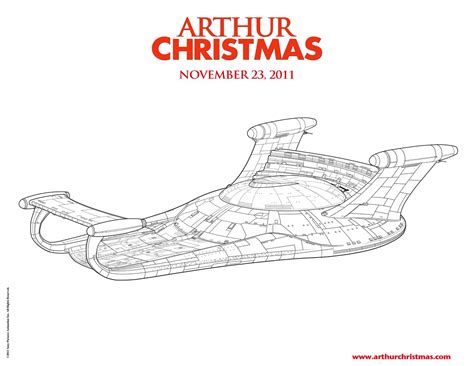Arthur Christmas Coloring Pages Coloring Home