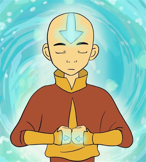 How To Draw Aang Avatar The Last Airbender Cartoon Pixel Art Produk Hni