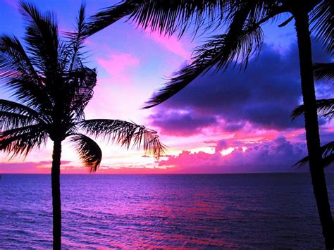 Hawaiian Sunrise Wallpapers Top Free Hawaiian Sunrise Backgrounds