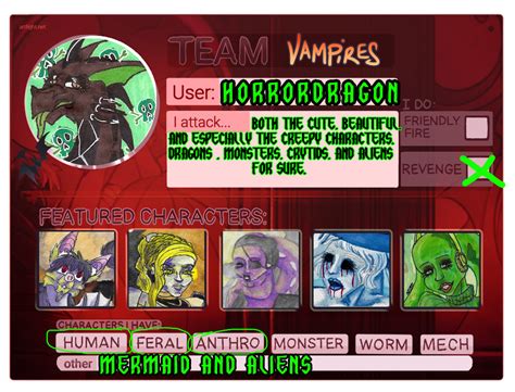 Team Vampire Yo By Horrordragon339 On Deviantart
