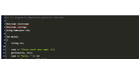 c++ getline function Code Example