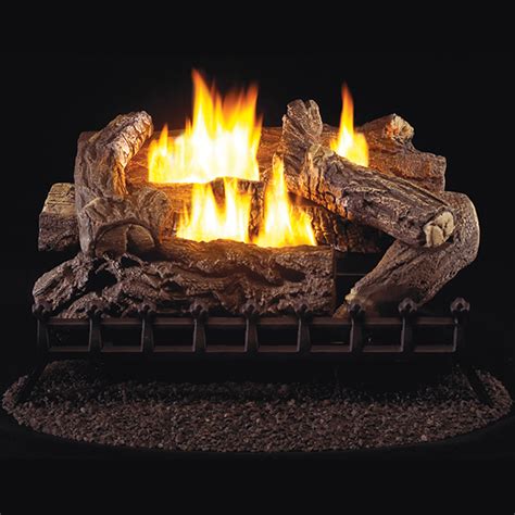 Had a ventless natural gas logs installed in a wood burning fireplace for the 3rd season. 30" Ventless Natural Gas Log Set - 40,000 BTU - ProCom Heating