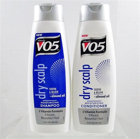 Alberto Vo5 Dry Scalp Shampoo And Conditioner Set With Almond Oil