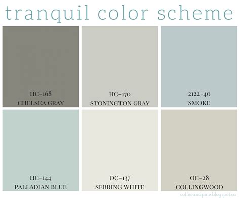Full Home Color Scheme Calming Colors Are So Popular Right Now In